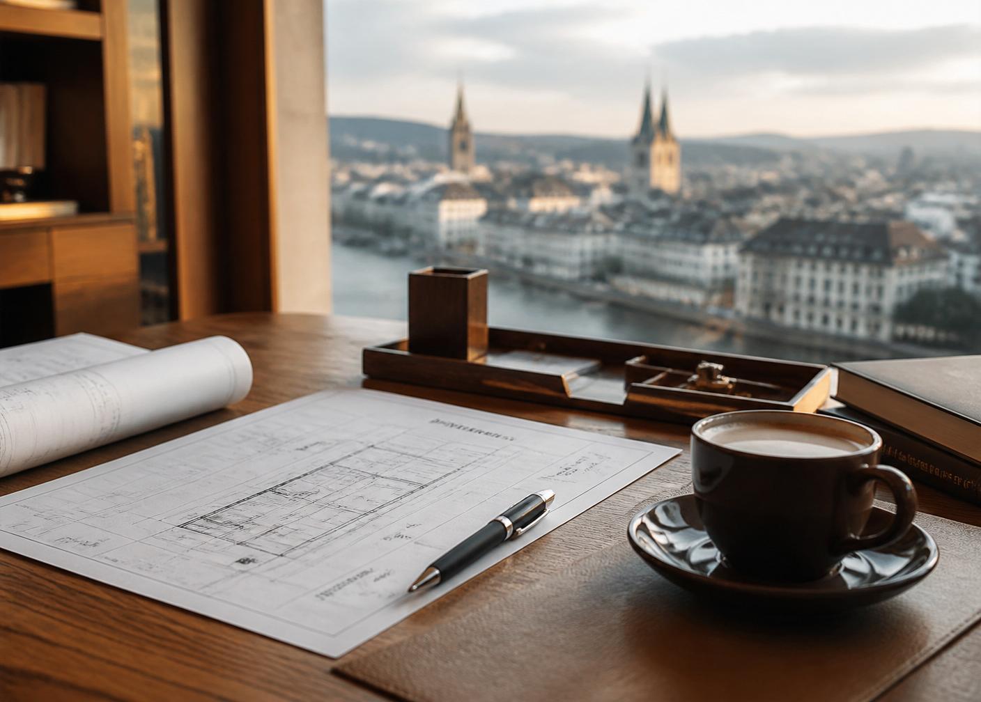 Professionelle Hypothekenplanung mit Architekturplänen – Finanzierungsberatung NCP Zürich